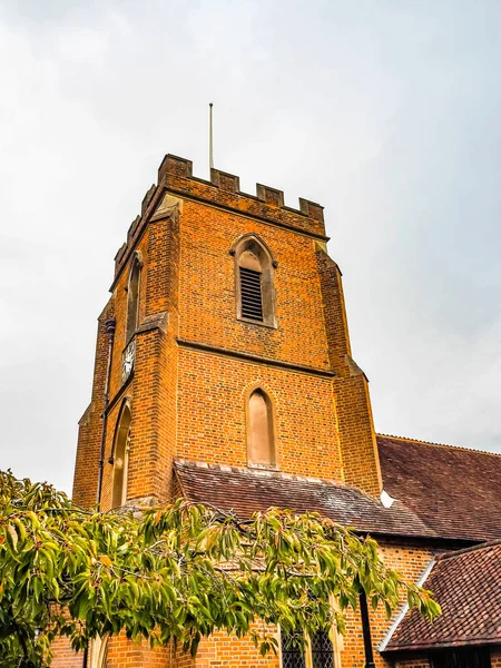St Johns Red Brick Church Windlesham, Surrey, Inghilterra . — Foto Stock