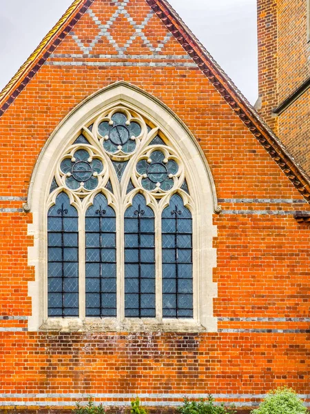 St Johns Red Brick Church Windlesham, Surrey, Αγγλία. — Φωτογραφία Αρχείου