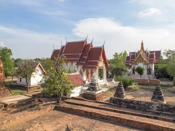 Chrám Provincii Suphanburi Thajsko — Stock fotografie