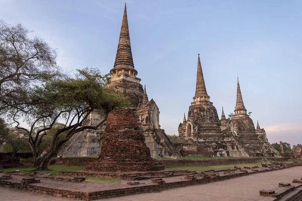 Temple i Ayutthaya provins — Stockfoto