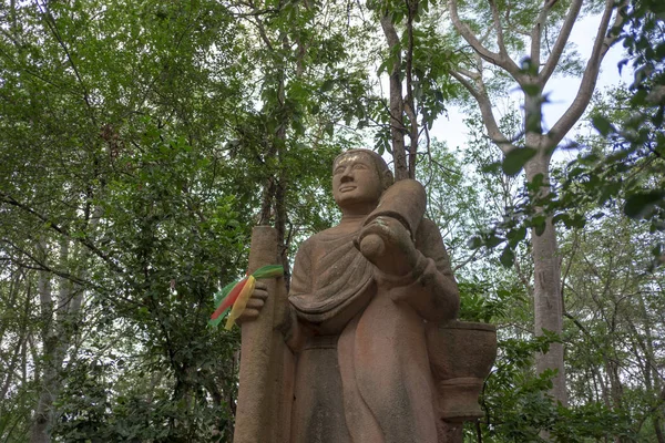 La statua buddha — Foto Stock