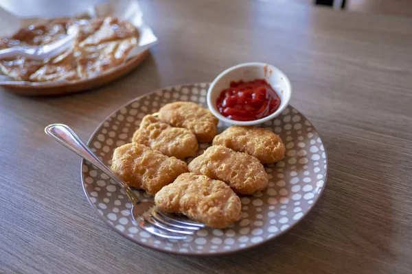 Chicken nuggets — Stock Photo, Image