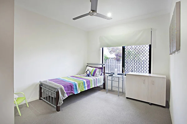 Classic bed room with wooden table