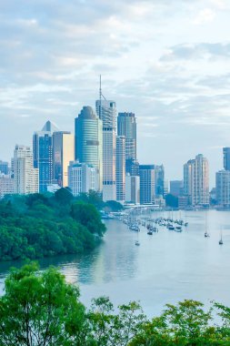 Sabah erkenden Brisbane fotoğrafı