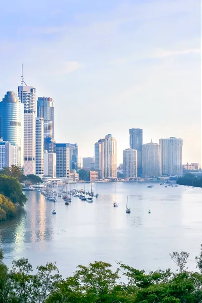 Hermosa mañana en Brisbane — Foto de Stock