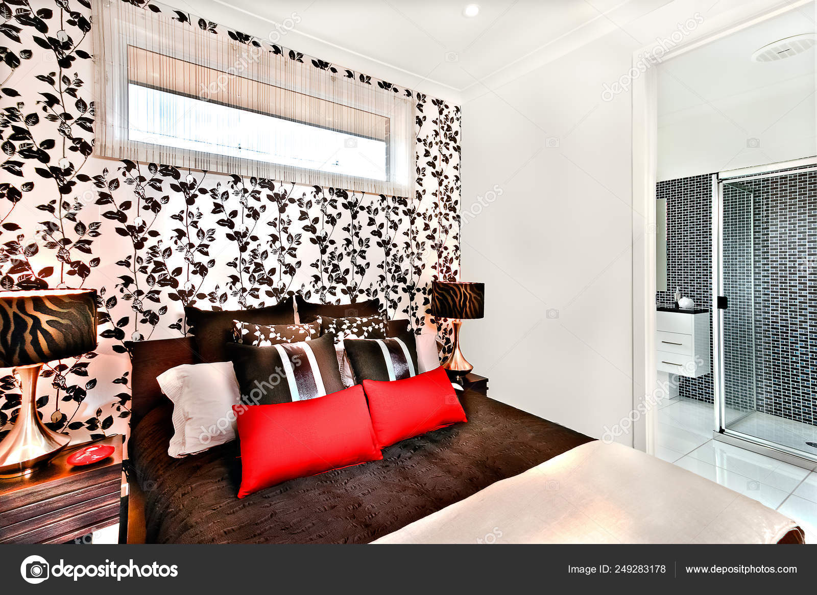 Luxurious Bedroom Decoration And Interior Design In A Modern