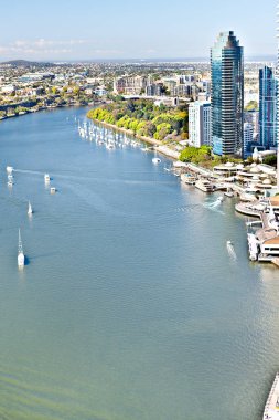 Brisbane şehir, Queensland, Avustralya yüksek dahil olmak üzere VI açı