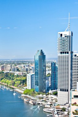 Queensland, Austral dan Brisbane City Modern işletme binası