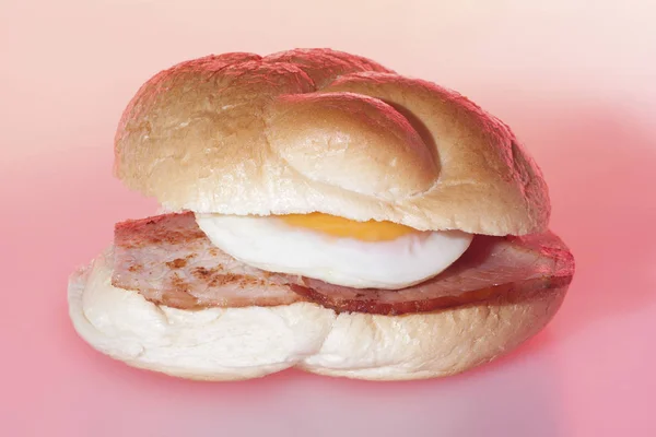 Beaf mixed egg bun with shiny look — Stock Photo, Image