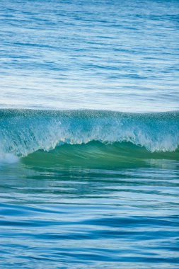 Beautiful ocean waves in Currumbin, Gold Coast, Australia clipart