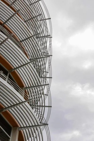 Cropped Image Modern Office Building Brisbane City Australia High Quality — Stock Photo, Image