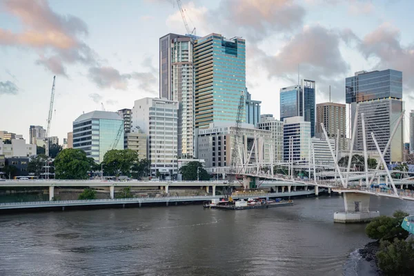 Brisbane Queensland Avustralya Nın Brisbane Central Bölgesinin Manzarası — Stok fotoğraf