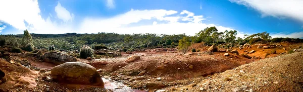Vista Panorámica Del Desierto Rocoso Australia — Foto de Stock