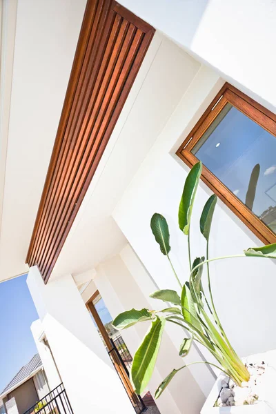 Modern ve lüks evin dış görünüşü