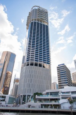 Brisbane CIty 'de modern bir bina. Yüksek kalite fotoğraf