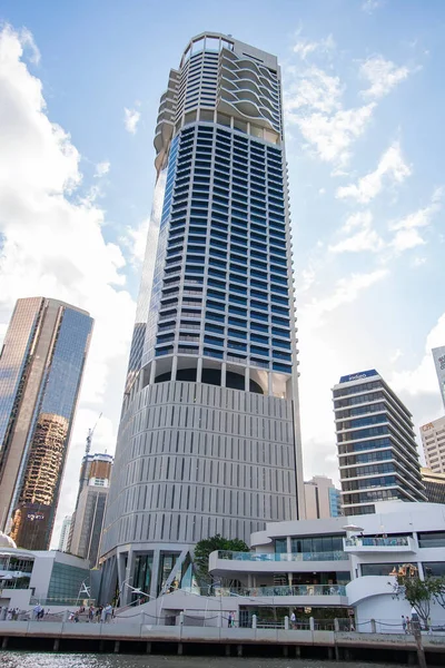 Bâtiment Moderne Brisbane City Photo Haute Qualité — Photo