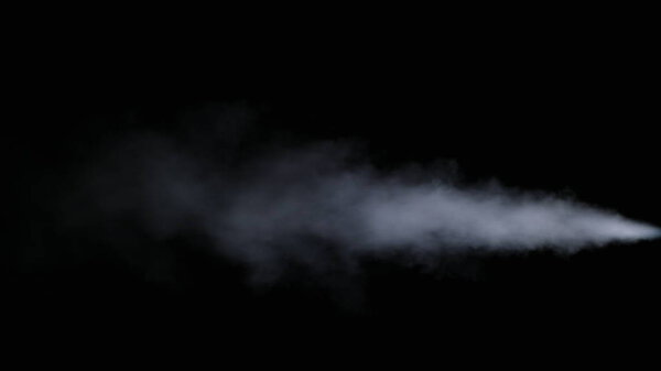 Realistic Dry Smoke Clouds Fog