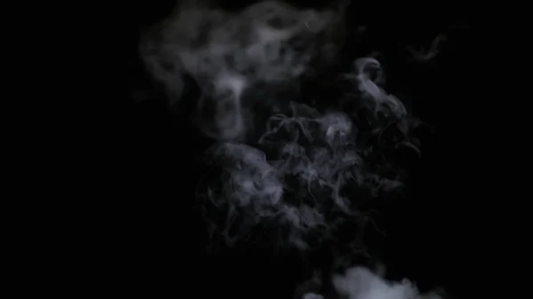 Realistische droge rookwolken mist — Stockfoto