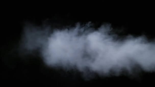 Nebbia asciutta realistica delle nuvole di fumo — Video Stock