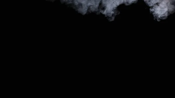 Туман из сухих дымовых облаков — стоковое фото