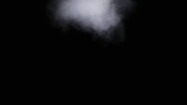 Туман из сухих дымовых облаков — стоковое фото