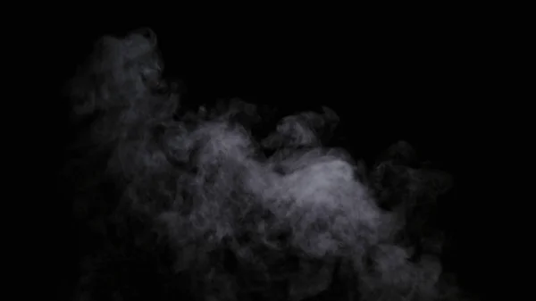 Realistische Trockene Rauchwolken Nebel Overlay Perfekt Für Compositing Ihre Aufnahmen — Stockfoto