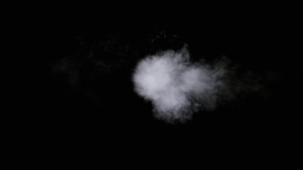 Realistic Dry Smoke Clouds Fog