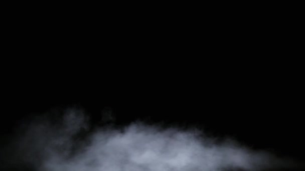 現実的なドライ煙雲霧 — ストック動画