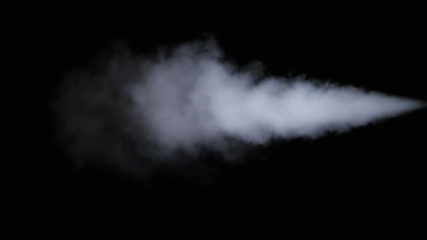 Realistico Fumo Secco Nuvole Nebbia Sovrapposizione Perfetta Compositing Nei Vostri — Video Stock