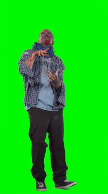 Halloween Tema korkunç korkunç zombi