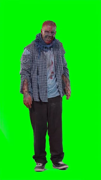 Tema Halloween horrible zombie aterrador — Foto de Stock