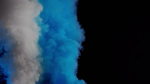 Colorful Smoke on Dark Background — Stock Photo, Image