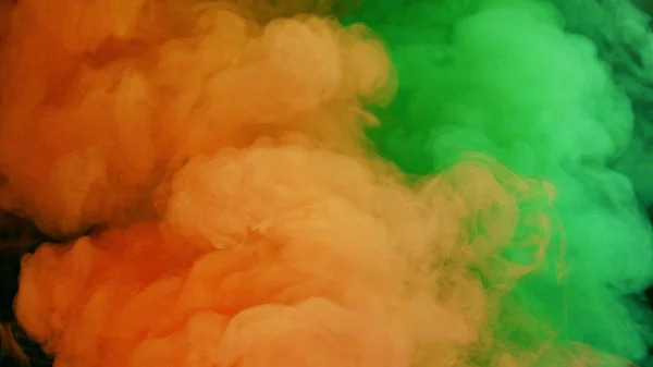 Colorful Smoke on Dark Background — Stock Photo, Image