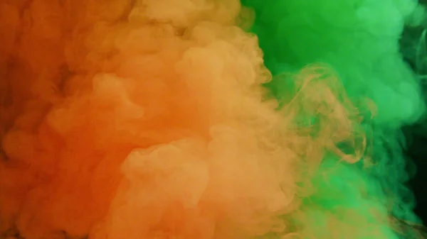 Colorful Smoke on Dark Background — Stock Photo, Image