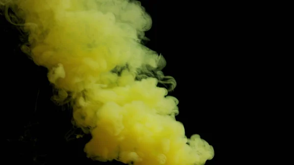 Colorful Smoke on Dark Background — Stock Photo, Image