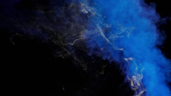 Colorful Smoke on Dark Background — Stock Photo, Image