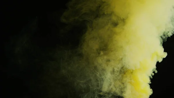 Colorful Smoke on Dark Background — Stock Photo, Image