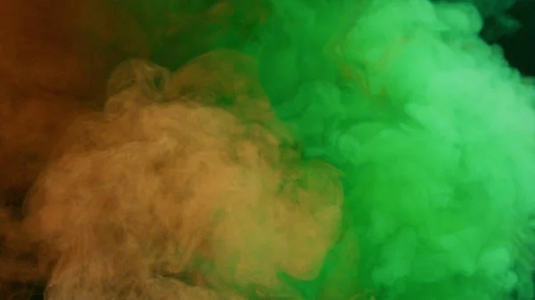 Colorful Smoke on Dark Background — Stock Photo, Image