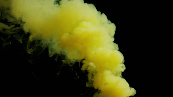 Colorful Smoke on Dark Background — Stock Photo, Image