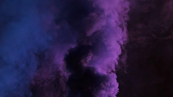 Colorful Smoke on Dark Background