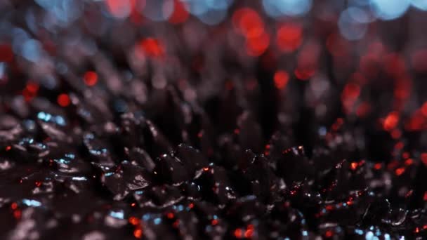 Elementos de fundo Ferrofluid — Vídeo de Stock