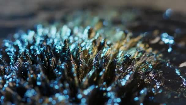 Ferrofluid achtergrondelementen — Stockvideo