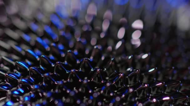 Elementos de fondo ferrofluido — Vídeo de stock