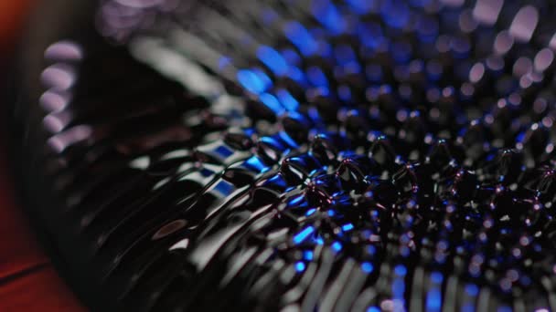 Ferrofluid tła elementów — Wideo stockowe