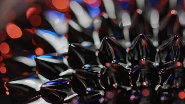 Ferrofluid Background Elements — Stock Video