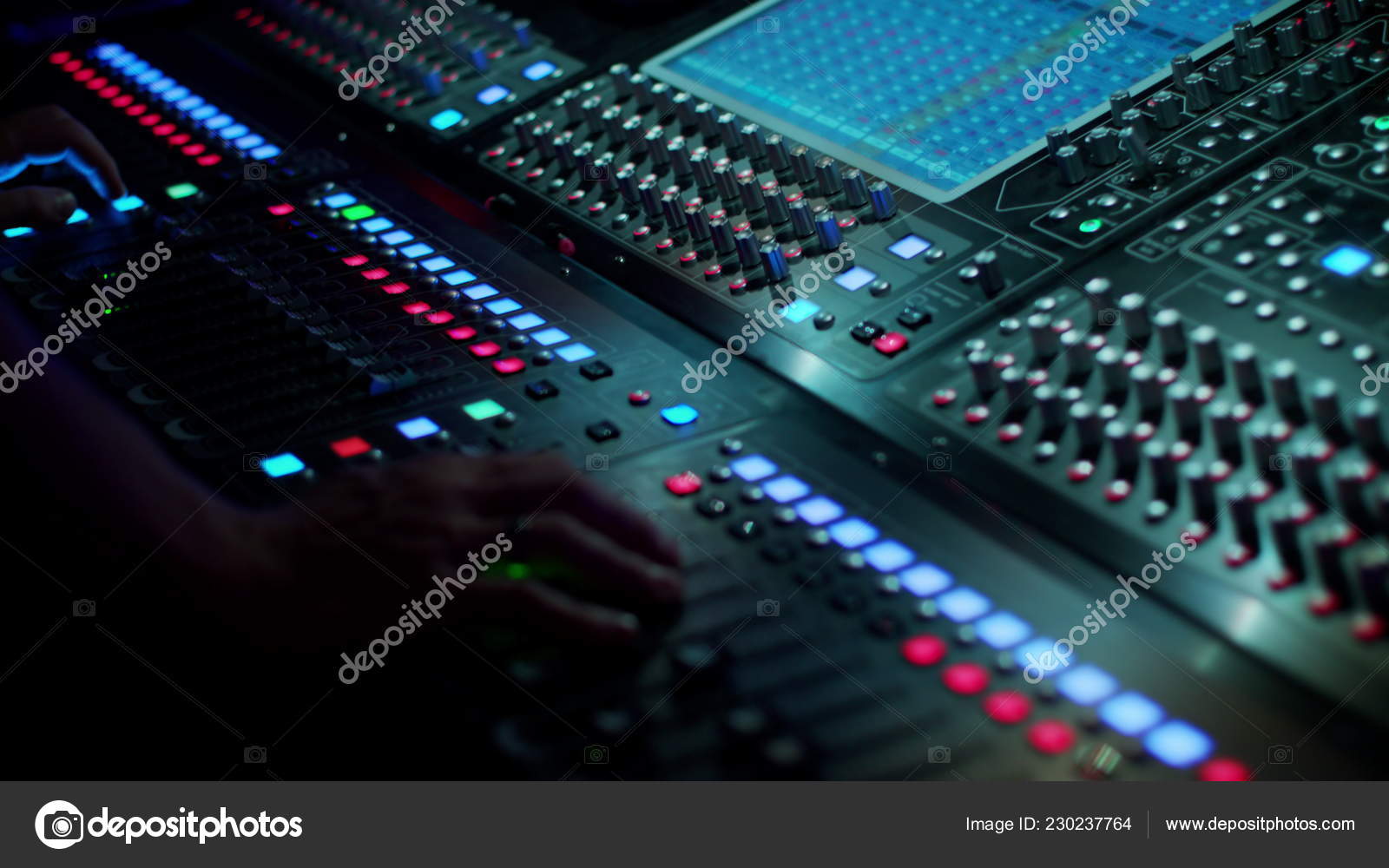 Soundman Working On The Mixing Console Stock Photo Image By C Mputsylo Soundman Working On The Mixing Console Stock Photo Image By C Mputsylo