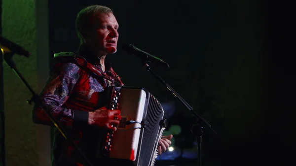 Oekraïens zanger en gitarist Oleh Skrypka — Stockfoto