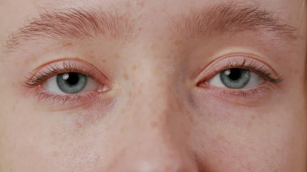 Close-up Beautiful Blue Eye — Stock Photo, Image