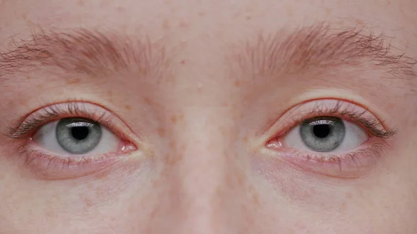 Close-up Beautiful Blue Eye — Stock Photo, Image