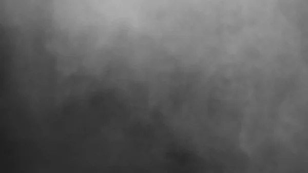 Beyaz Bulutlar Buharı Duman Siyah Bir Arka Plan Üzerinde Yalıtılır — Stok fotoğraf